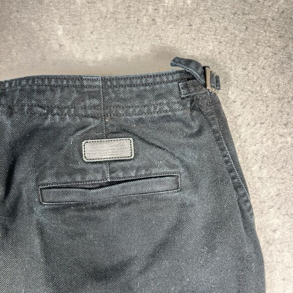 Lauren Jeans Co Ralph Lauren Jeans Womens 12 Black High Rise Tapered Denim - Picture 11 of 13